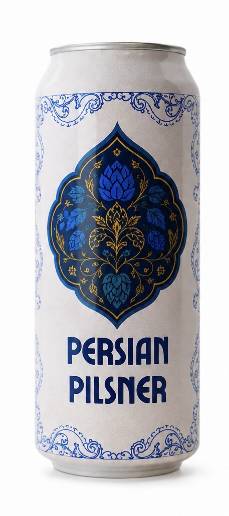 Persian Pilsner 473 mL can